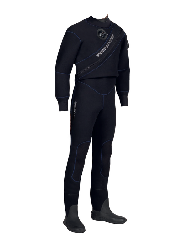 TEKNODIVER FX DRY 3mm, 5mm or 7.5mm Neoprene Drysuit