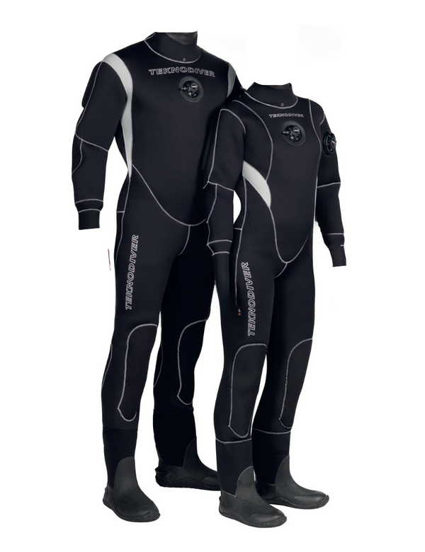 TEKNODIVER ICE 3mm, 5mm or 7.5mm Neoprene Drysuit