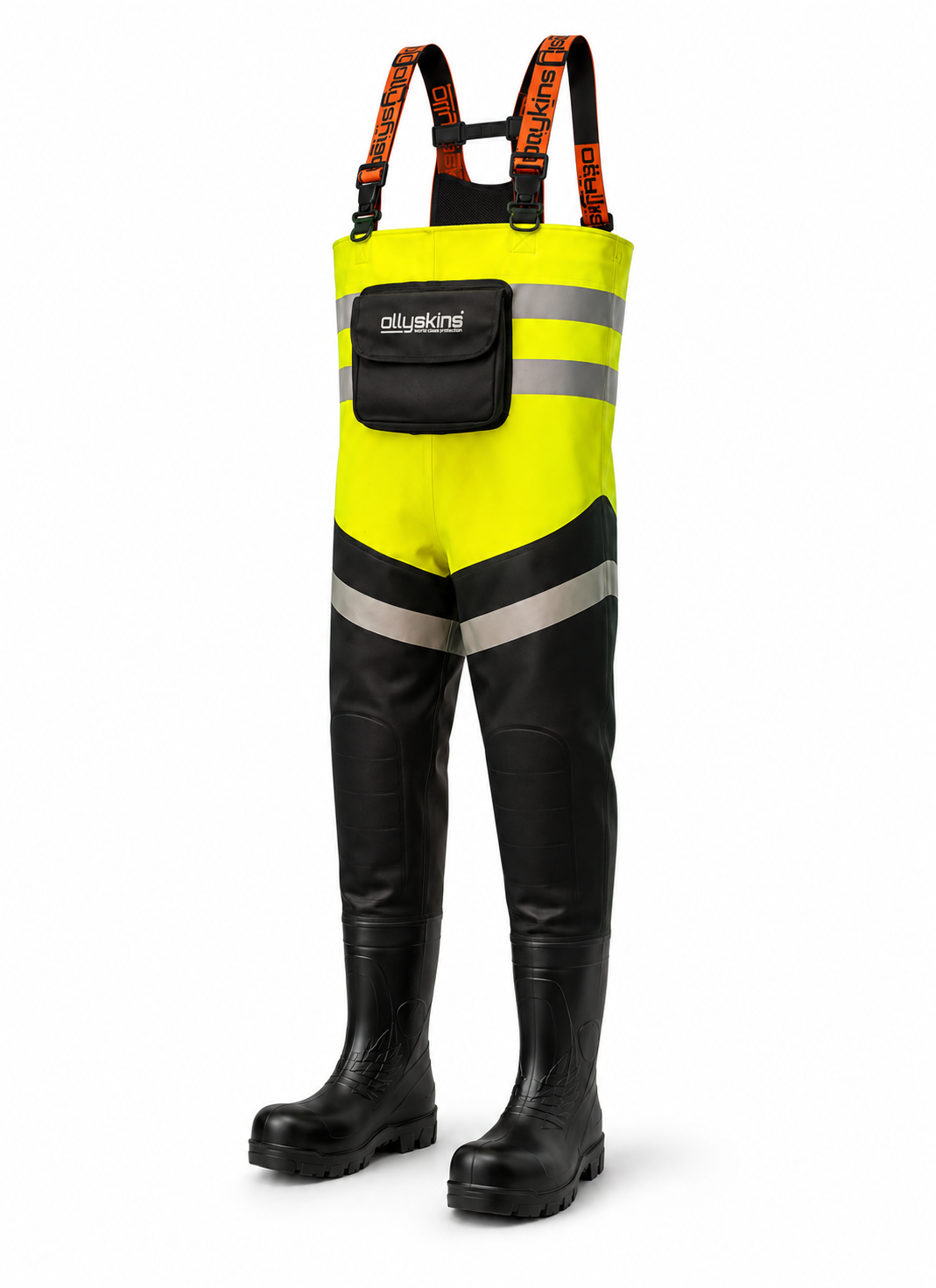 Ollyskins 5886 Two-Tone Trilaminate Rescue Chest Wader