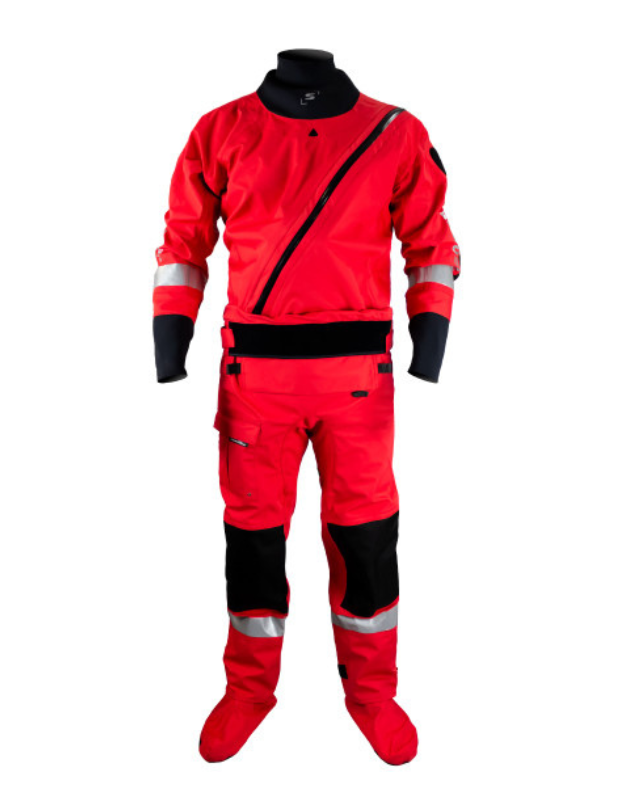 Series 10-5100 Breathable Rescue Drysuit, RedBlack